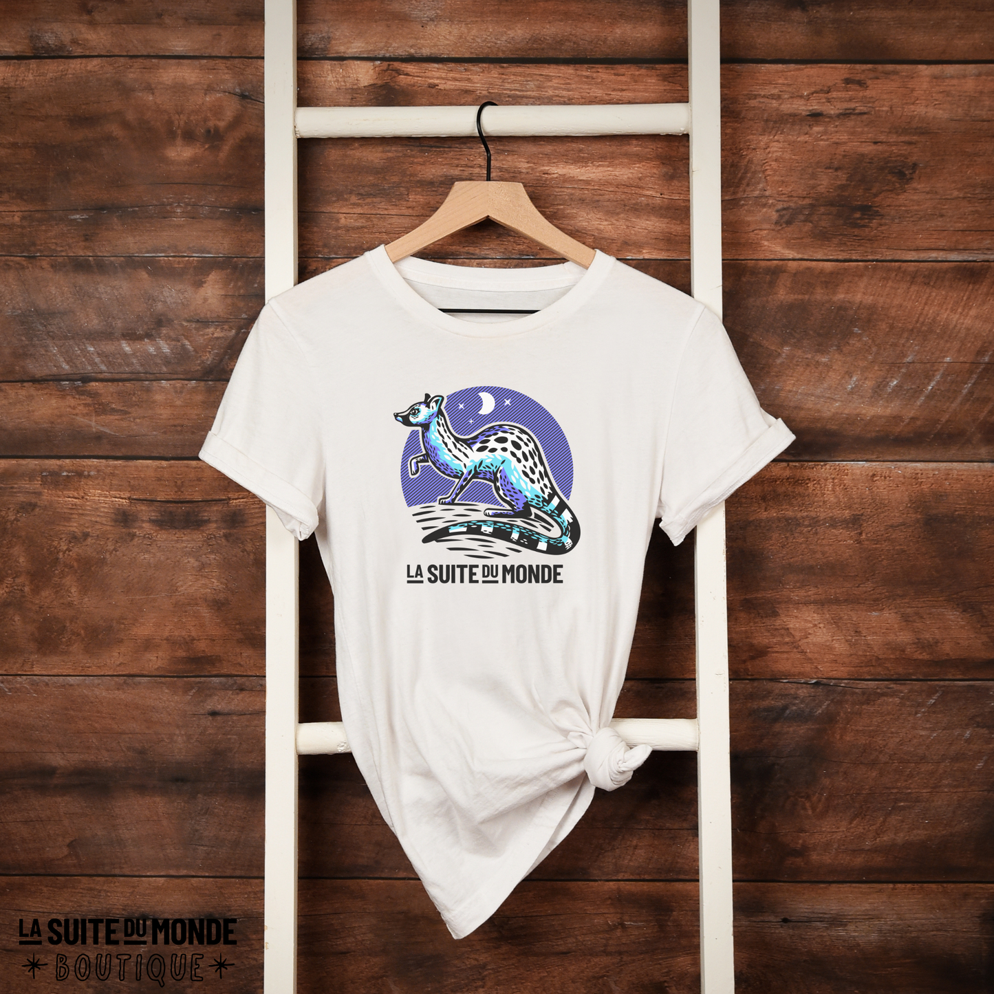 T-shirt #02 | " La genette étoilée "