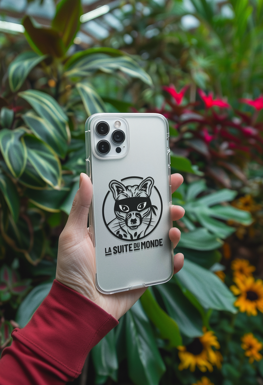 Coque #01 |" La Genette Masquée " [I-Phone tous modèles]