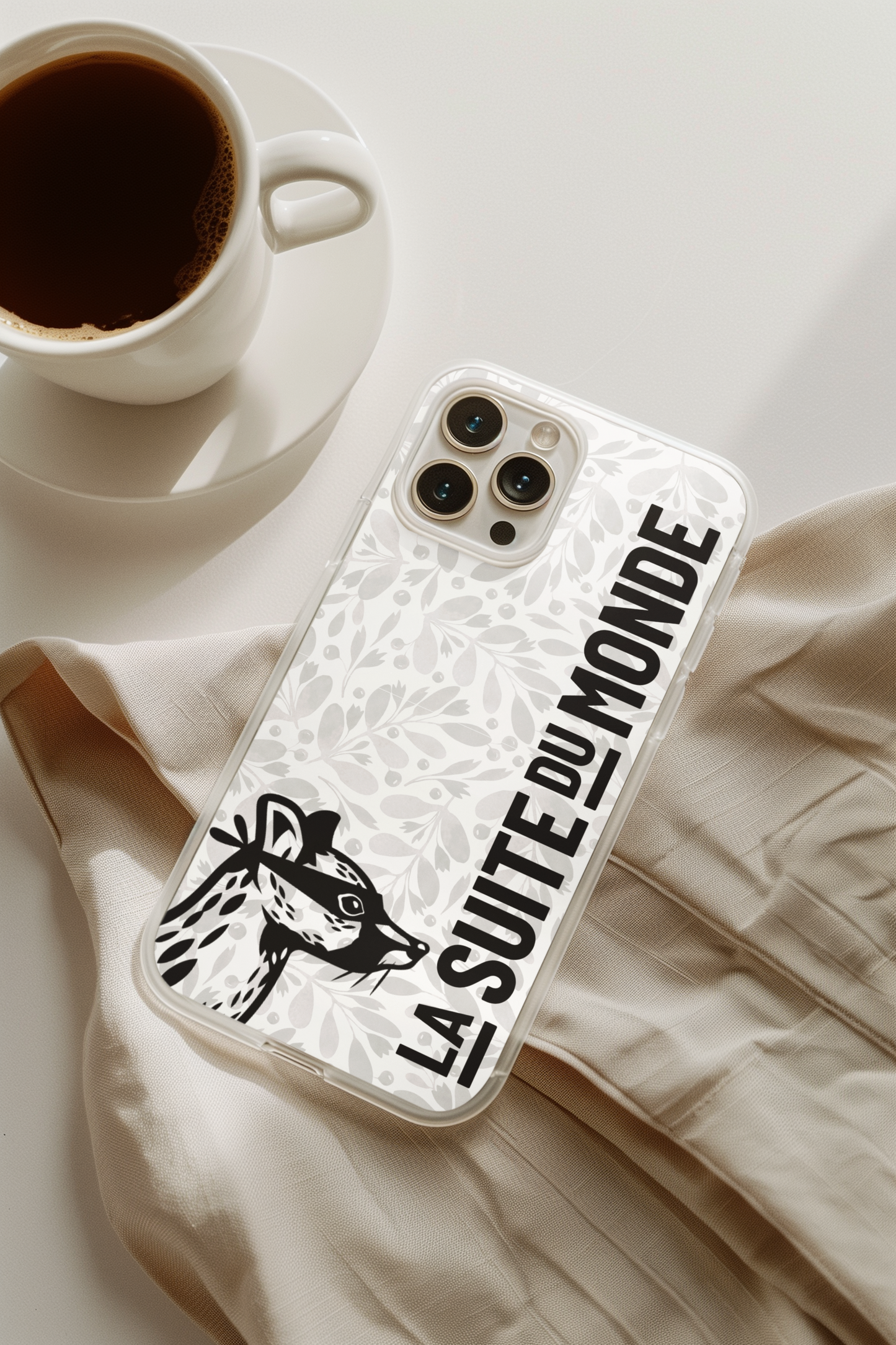 Coque#02 | La Genette Bandiat [I-Phone tous modèles]