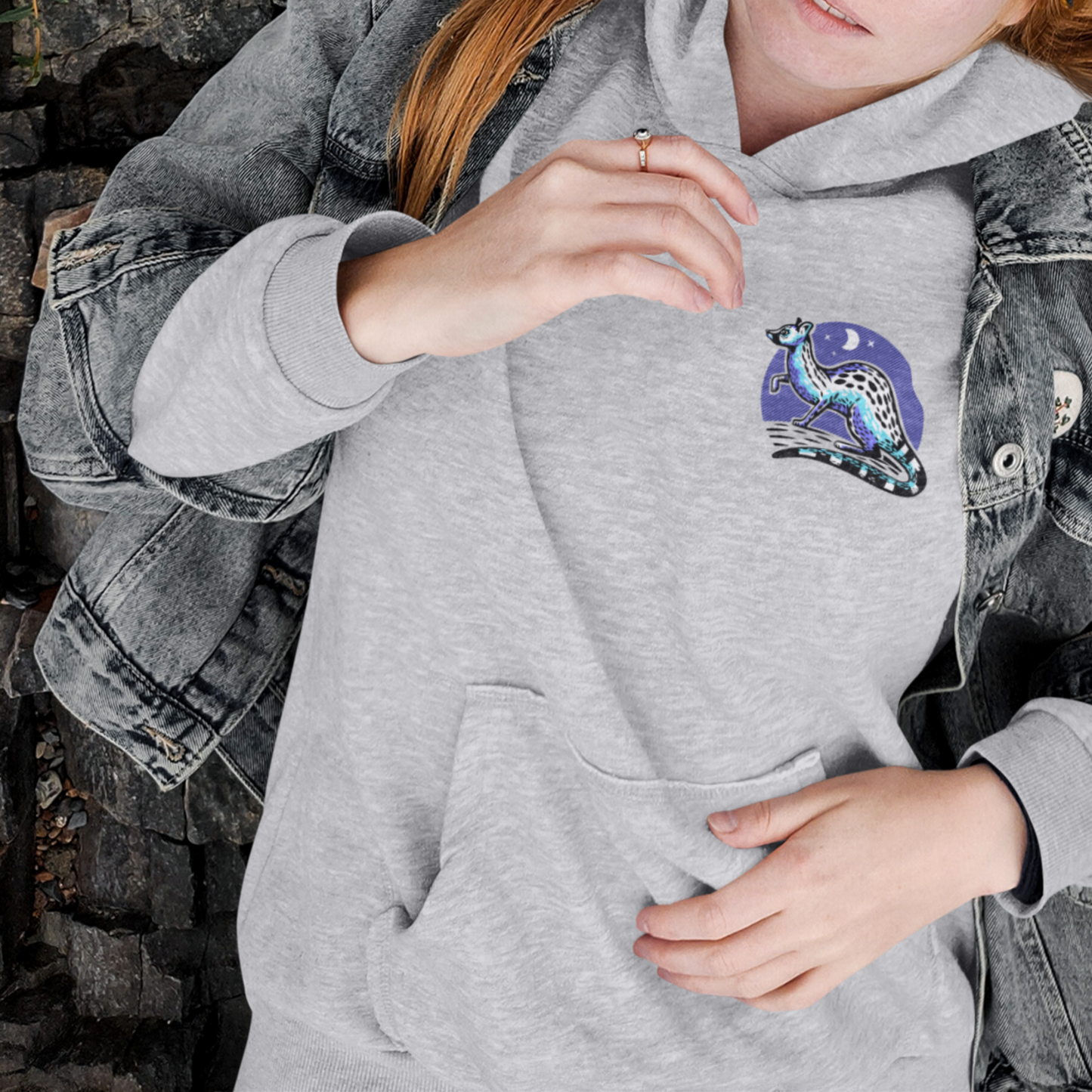 Hoodie #01 | " La Genette Étoilée "