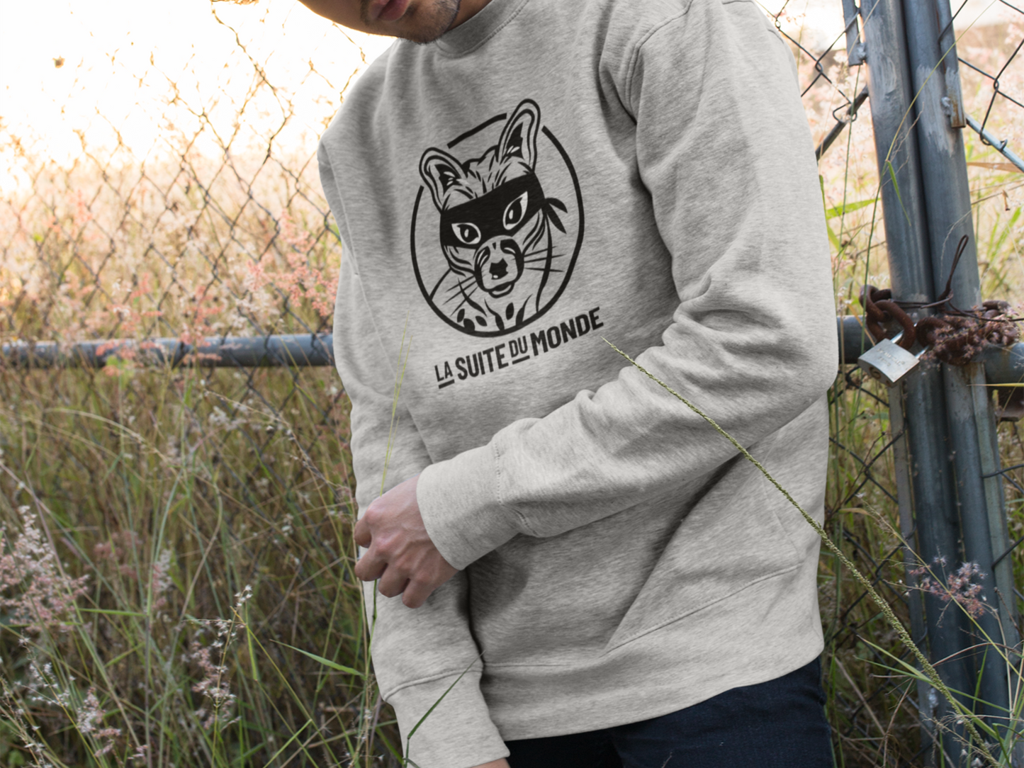 Sweat #01 | "La Genette Masquée"