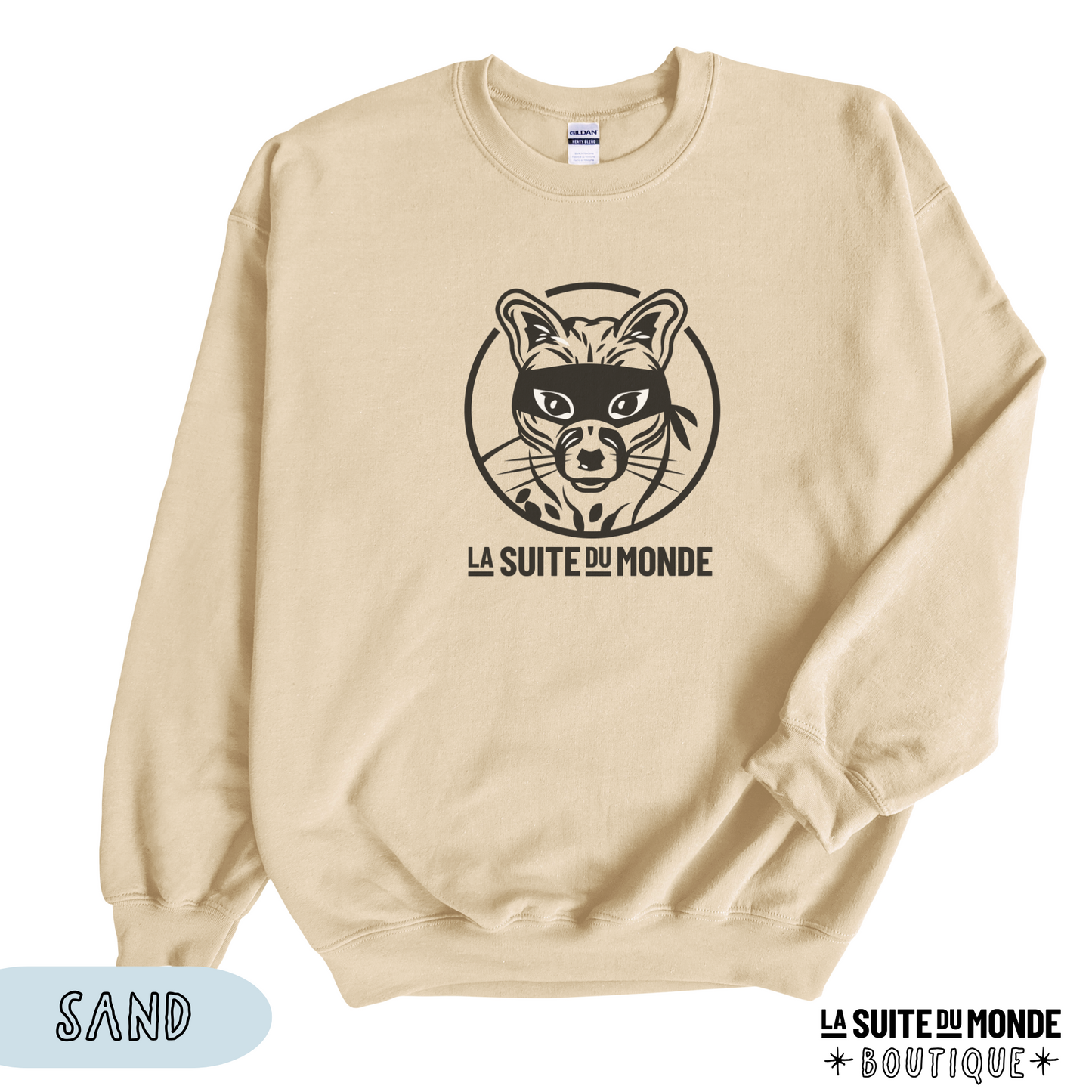 Sweat #01 | "La Genette Masquée"