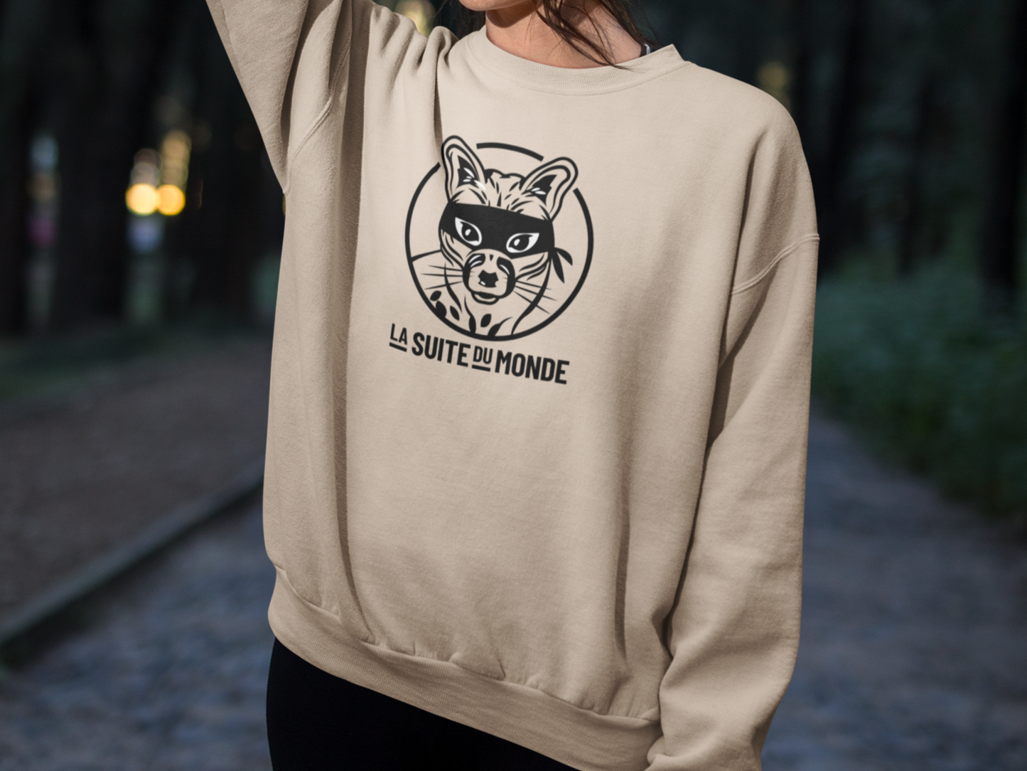 Sweat #01 | "La Genette Masquée"