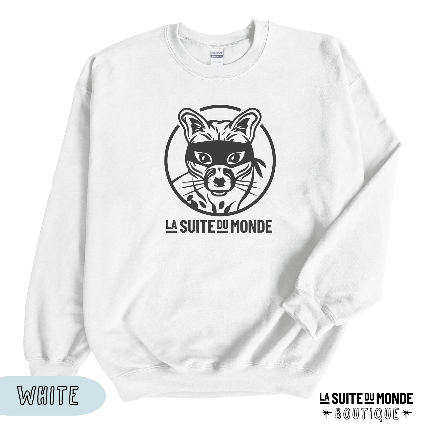 Sweat #01 | "La Genette Masquée"