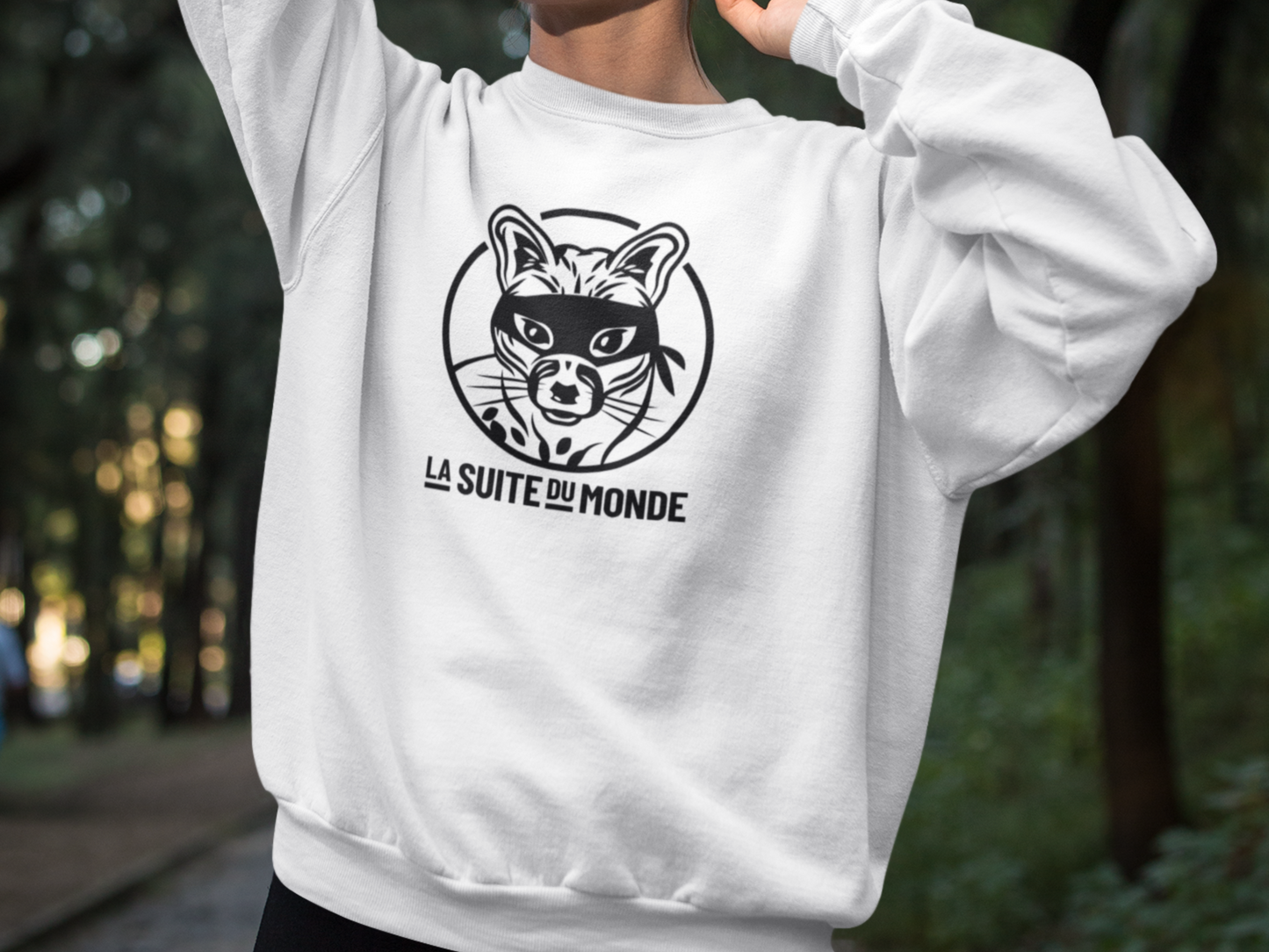 Sweat #01 | "La Genette Masquée"