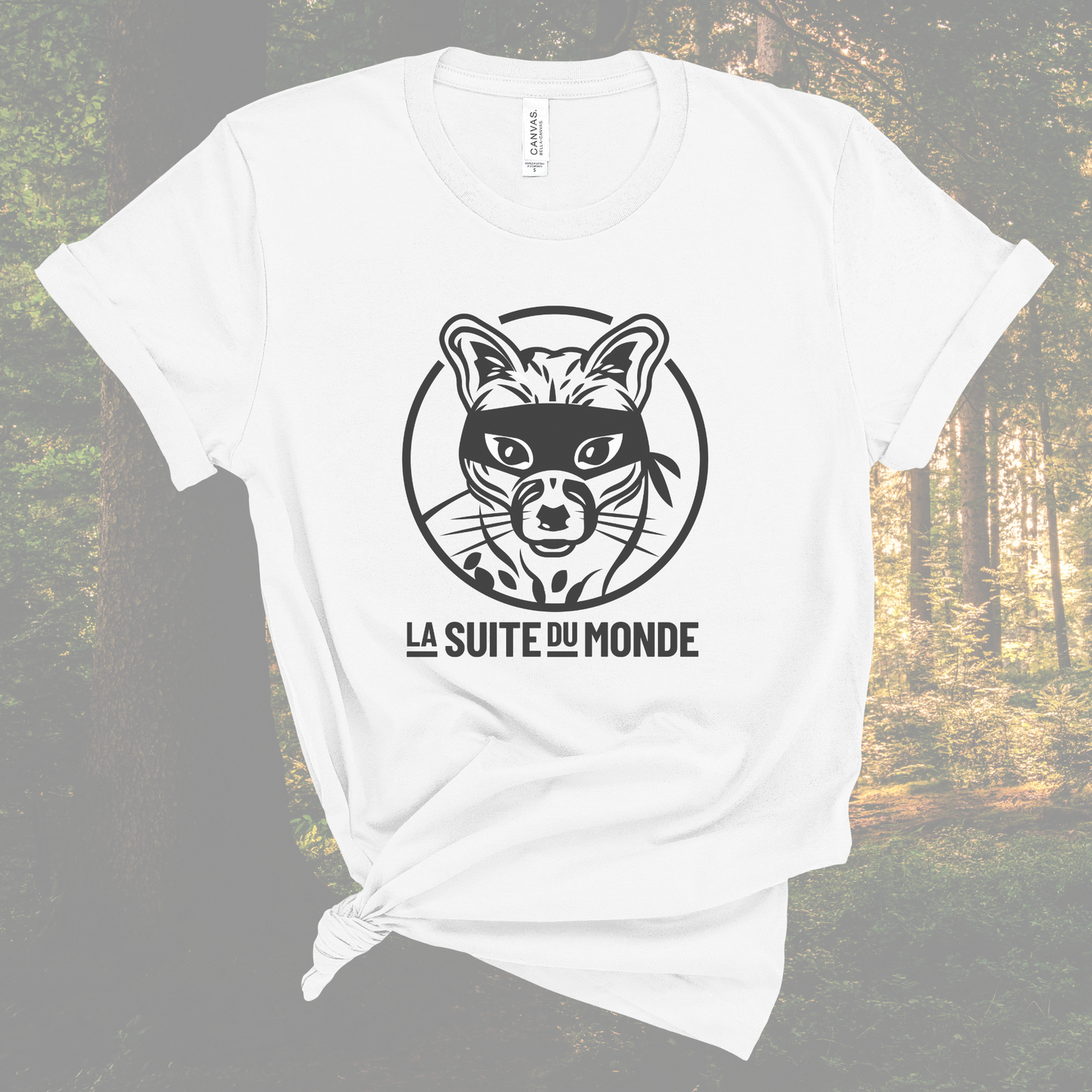 T-shirt#04 | " La Genette Masquée "