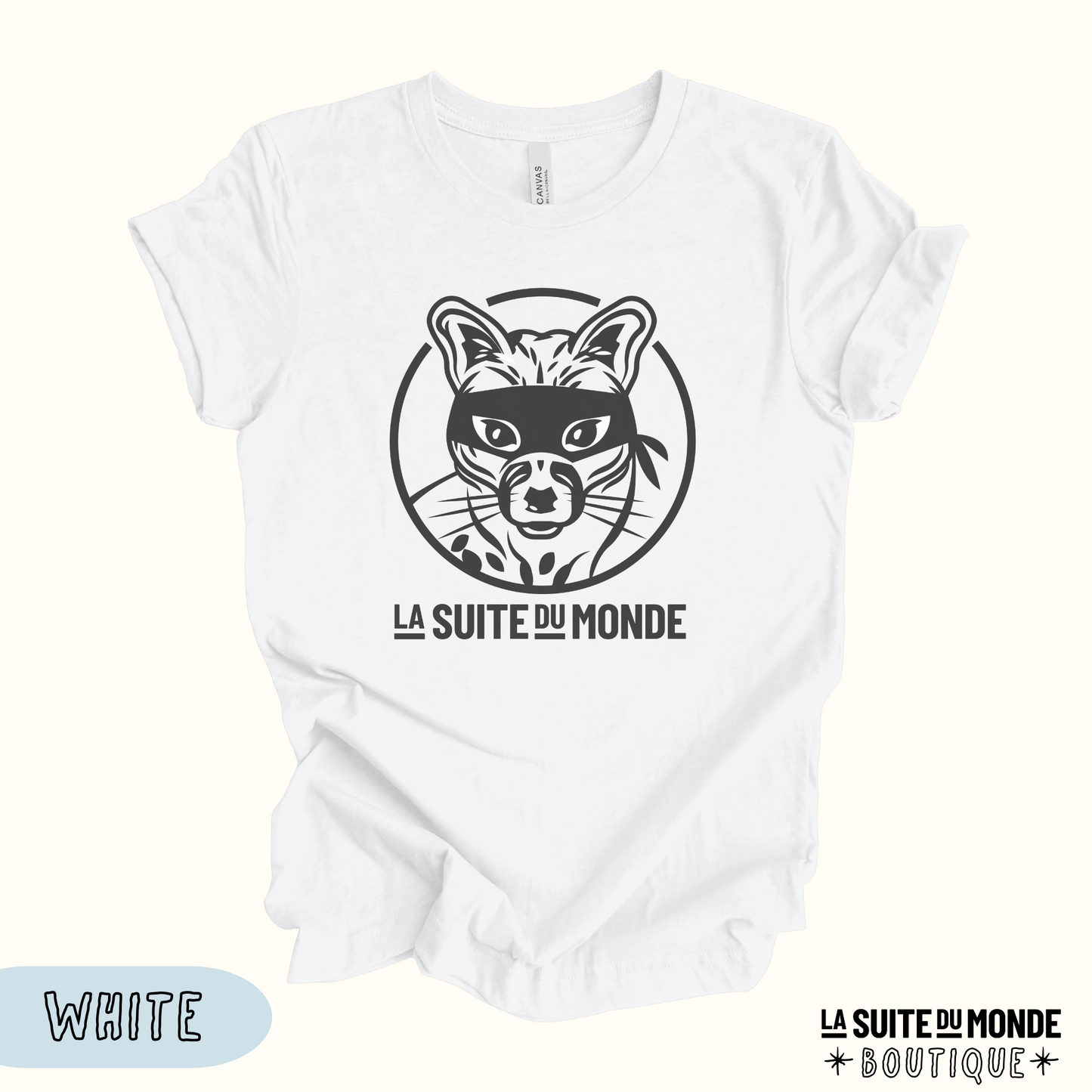 T-shirt#04 | " La Genette Masquée "