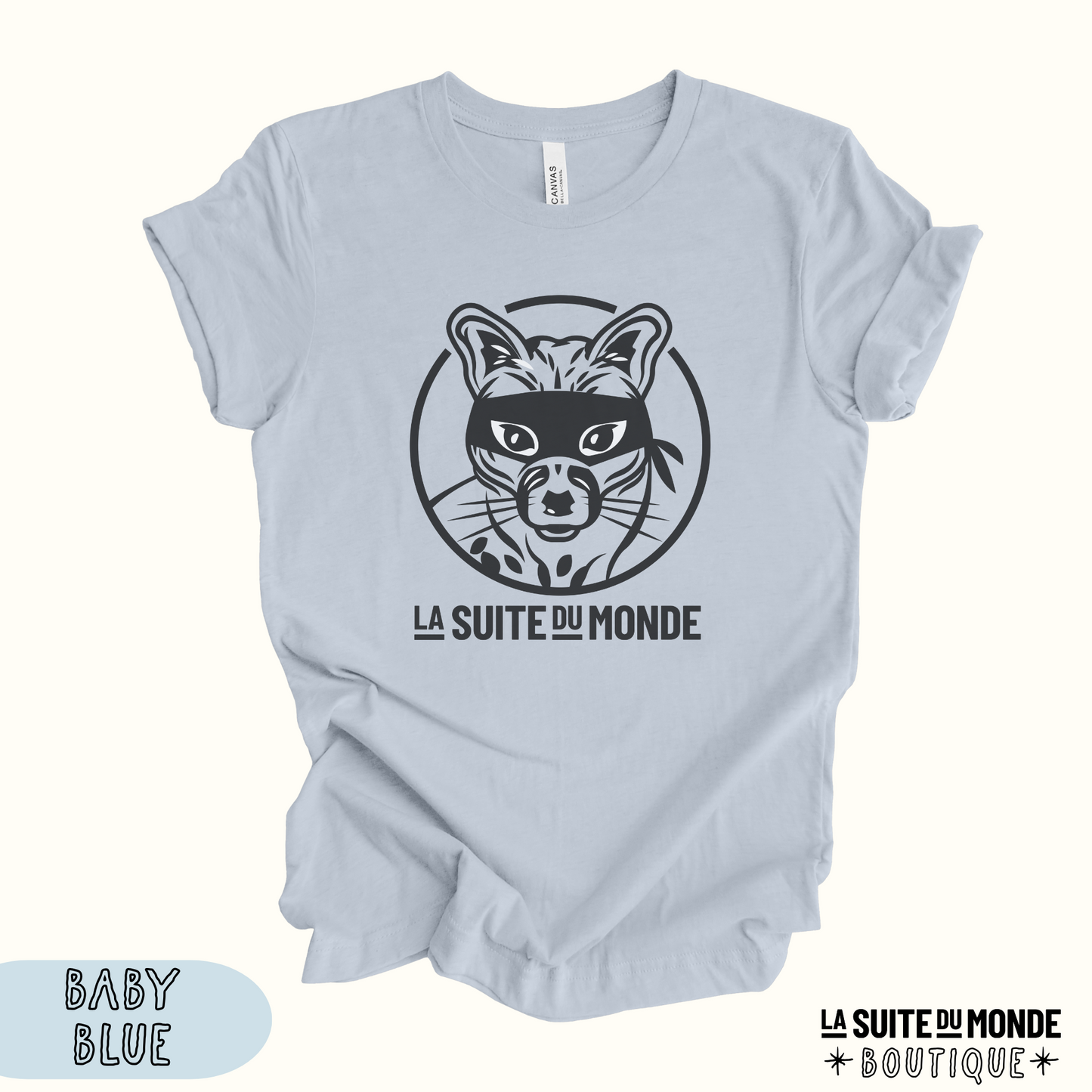 T-shirt#04 | " La Genette Masquée "