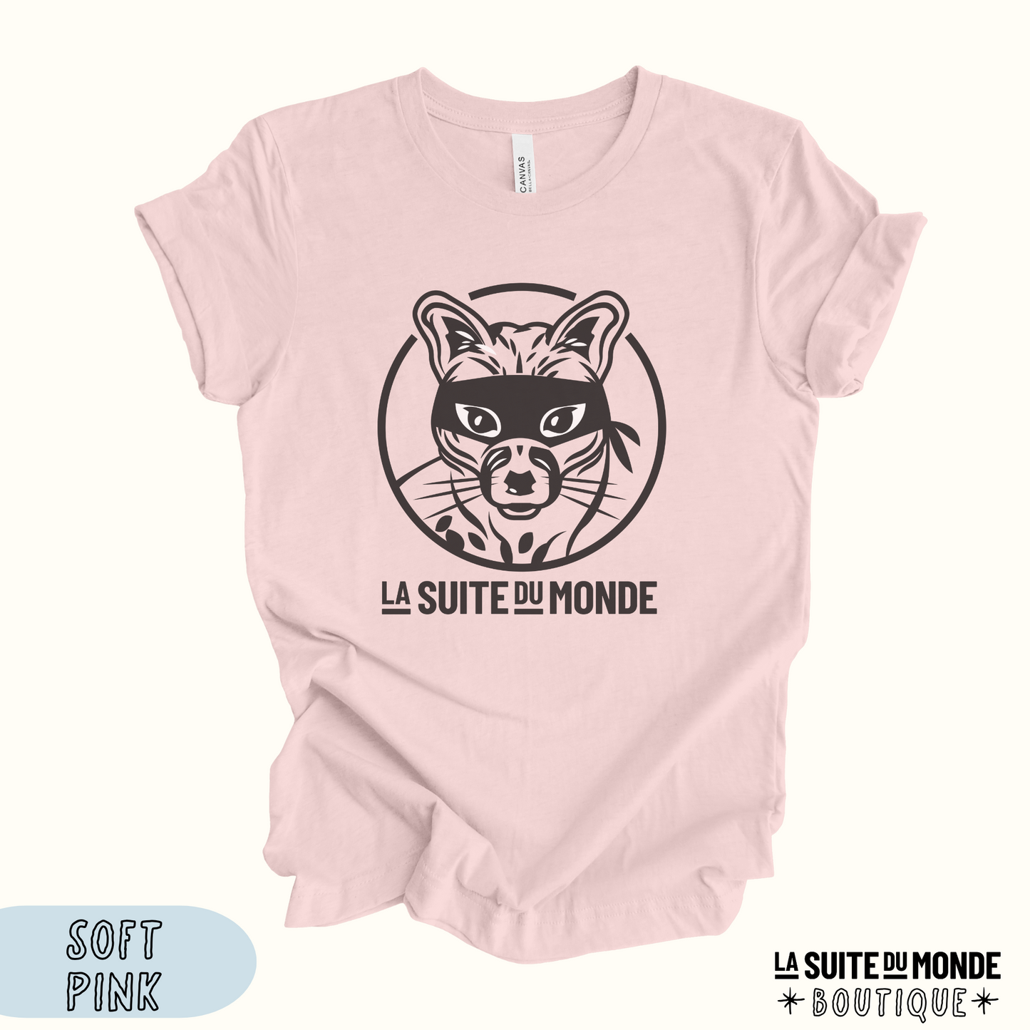 T-shirt#04 | " La Genette Masquée "