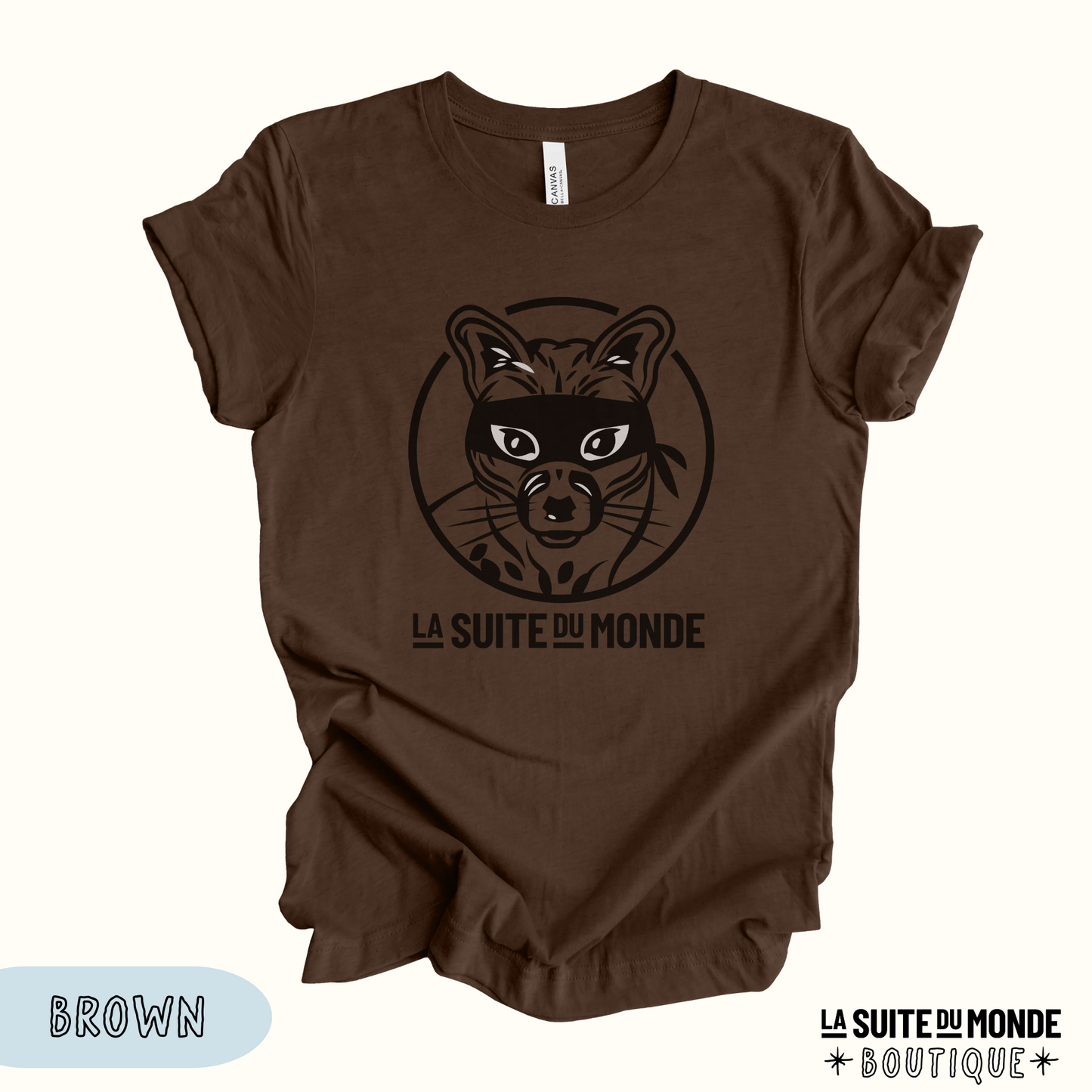 T-shirt#04 | " La Genette Masquée "