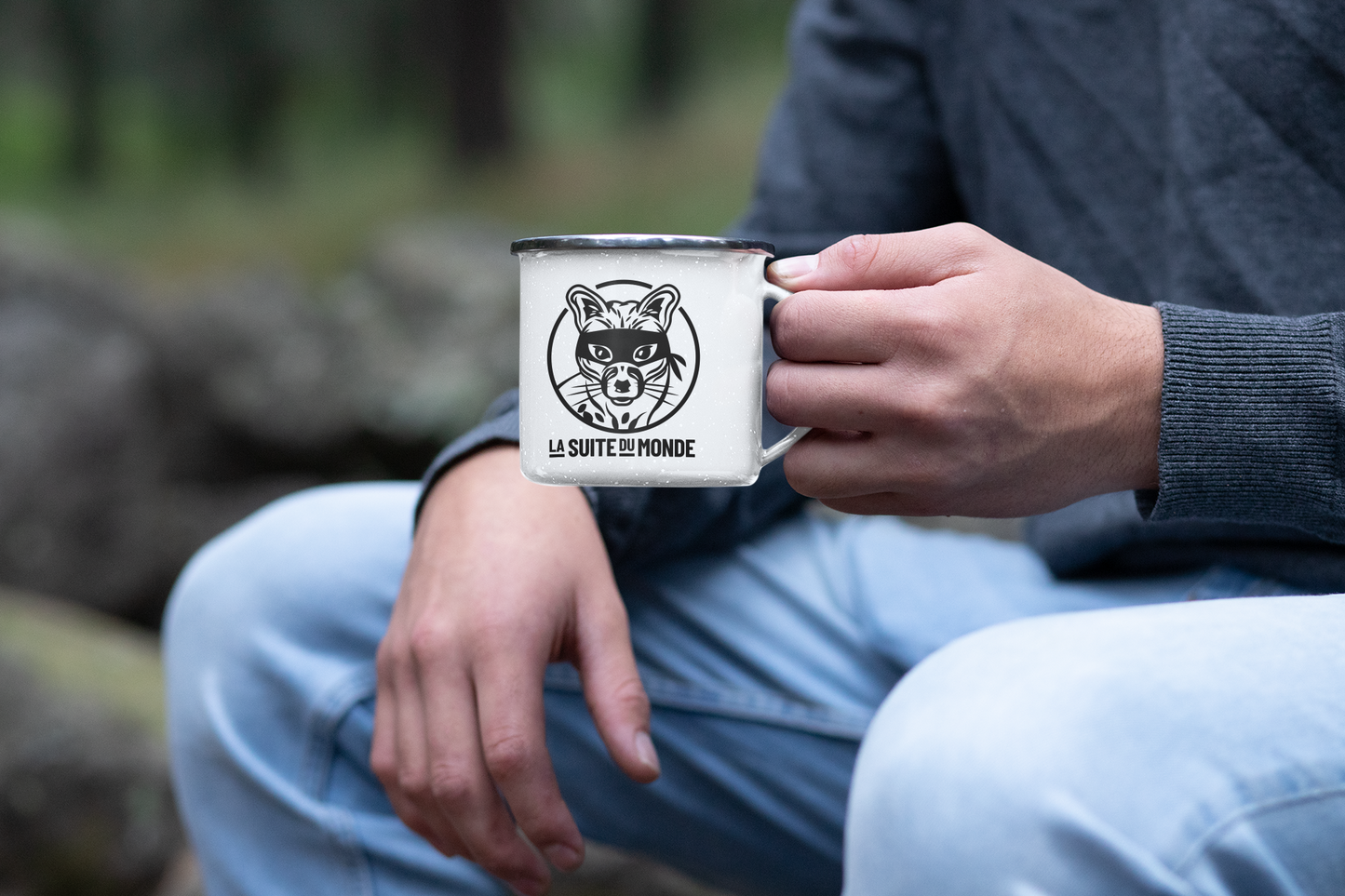 Tasse#01 | " La genette masquée "