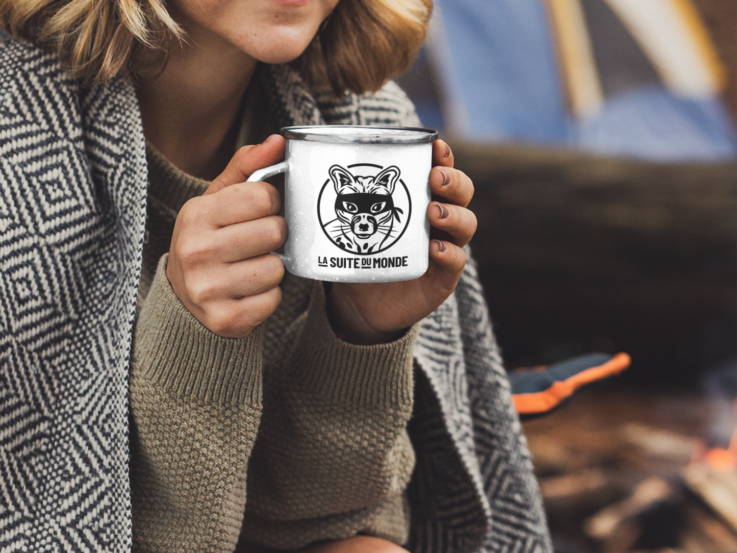 Tasse#01 | " La genette masquée "