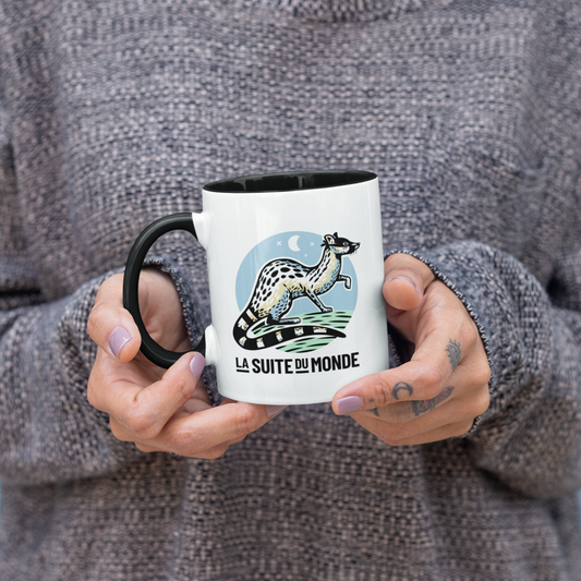 Tasse#03 | " La Genette Bleue "