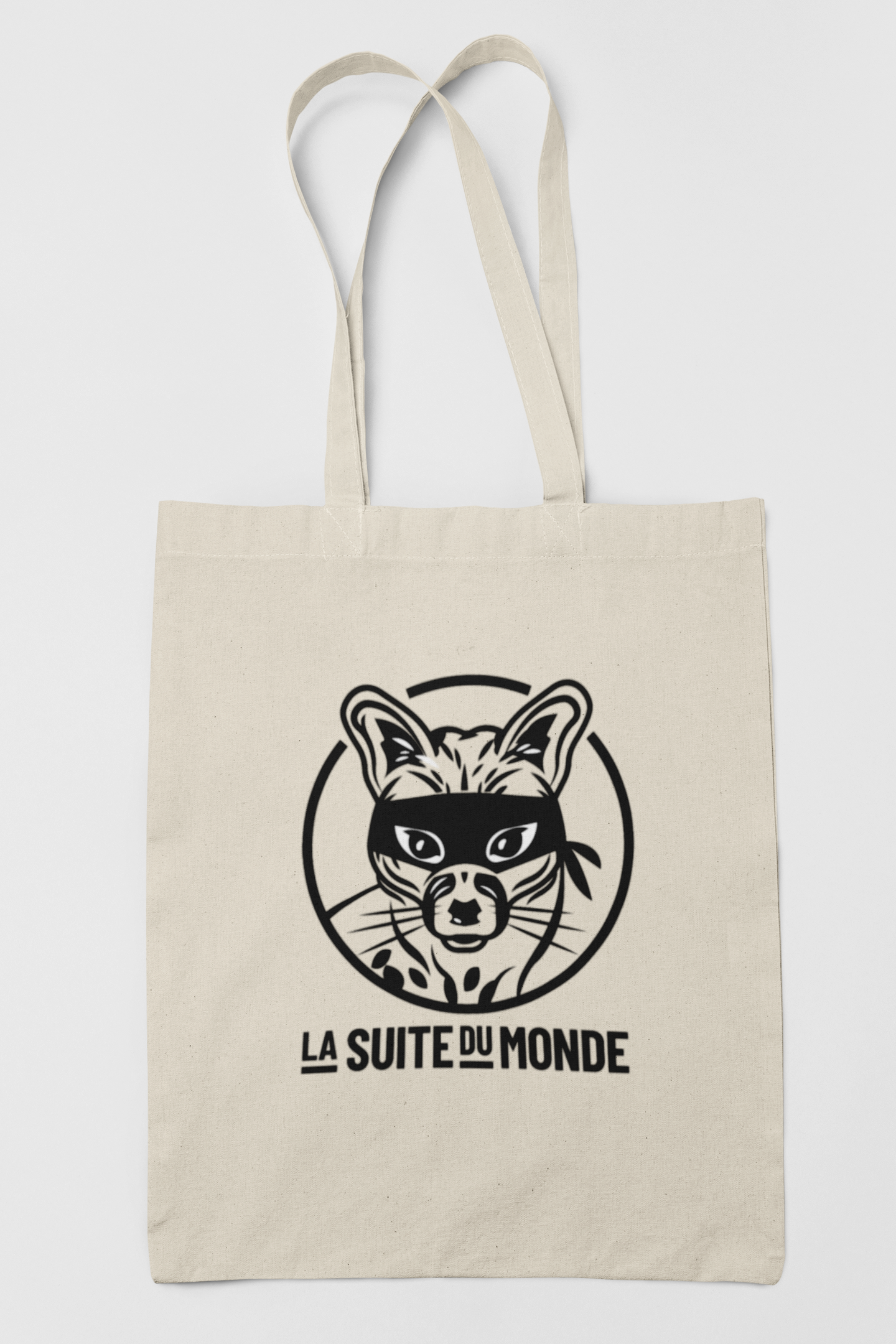 Tote bag #02 | "La genette masquée"
