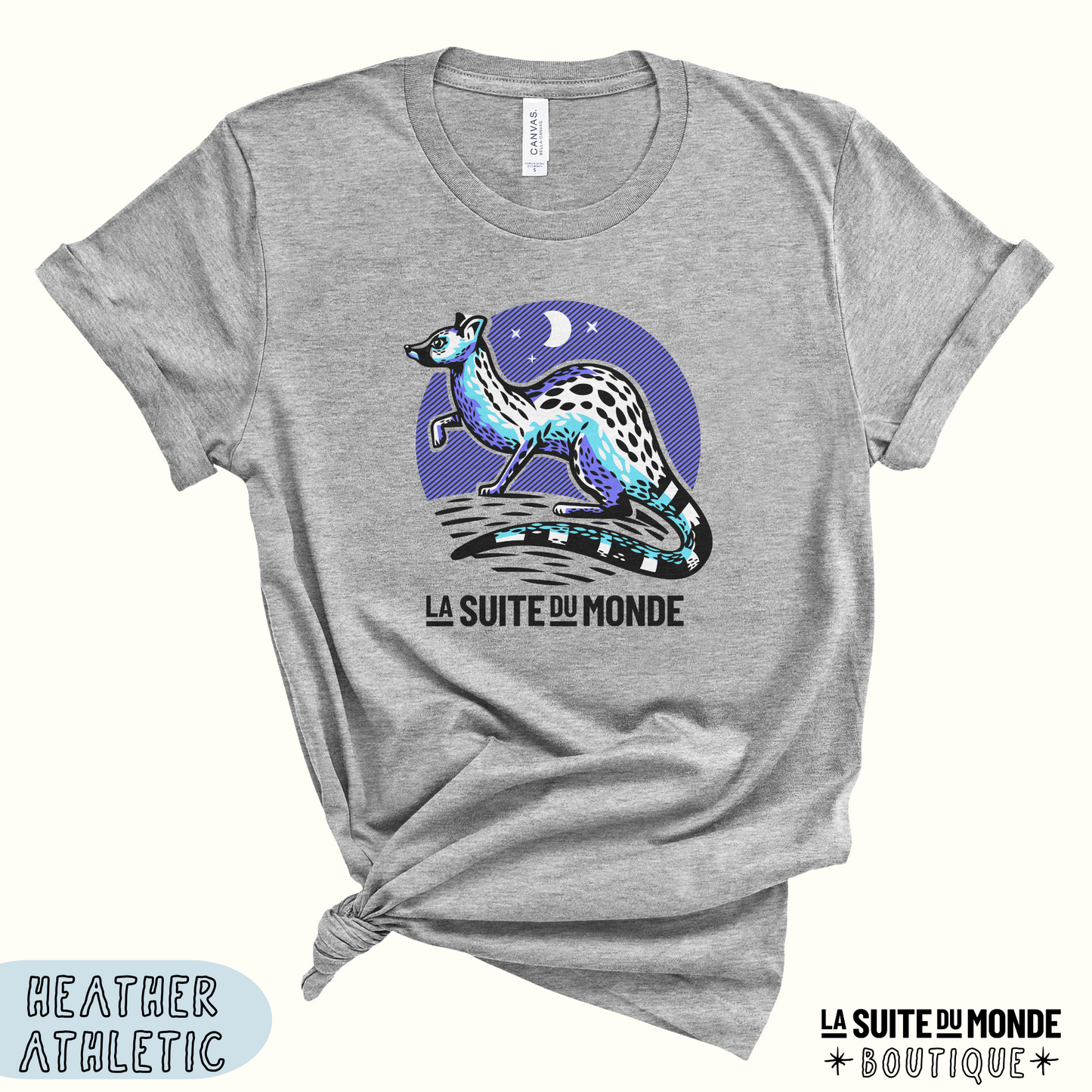 T-shirt #02 | " La genette étoilée "