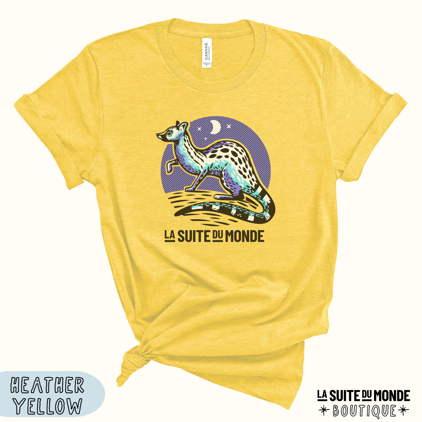 T-shirt #02 | " La genette étoilée "