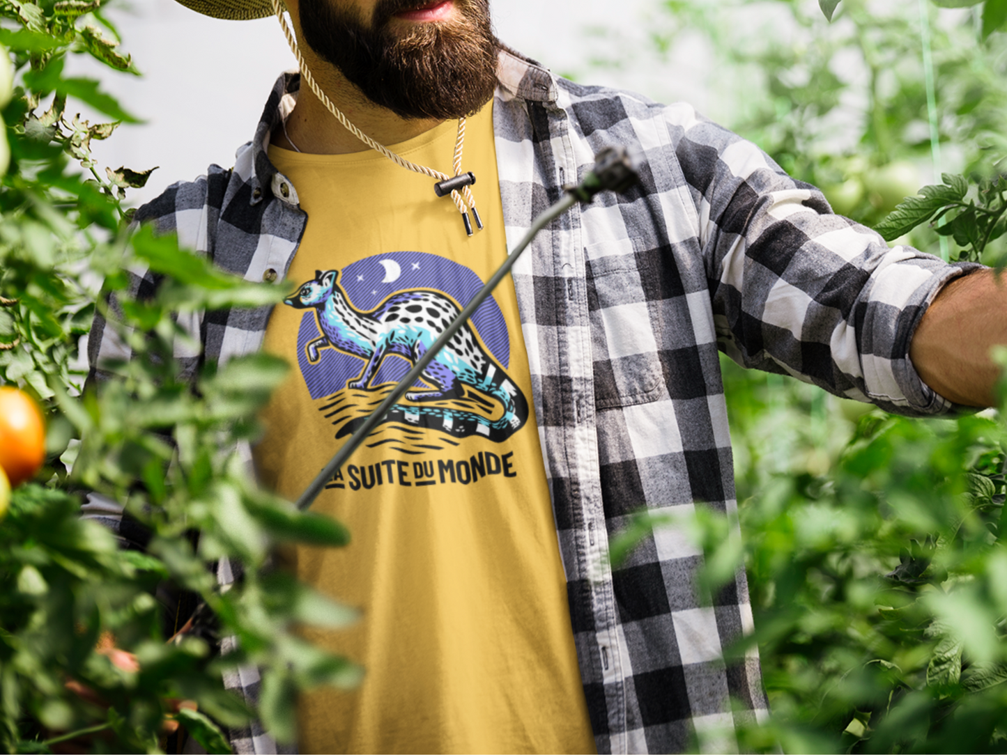 T-shirt #02 | " La genette étoilée "