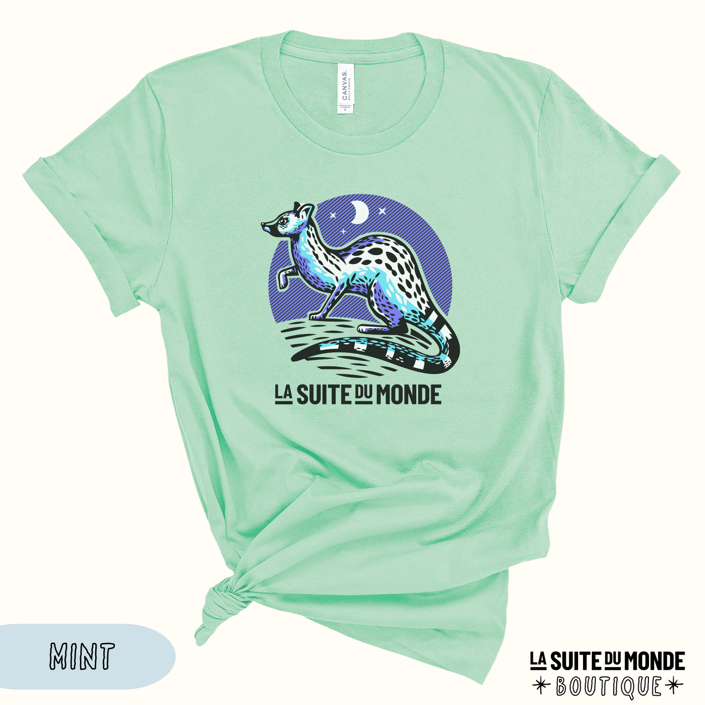 T-shirt #02 | " La genette étoilée "
