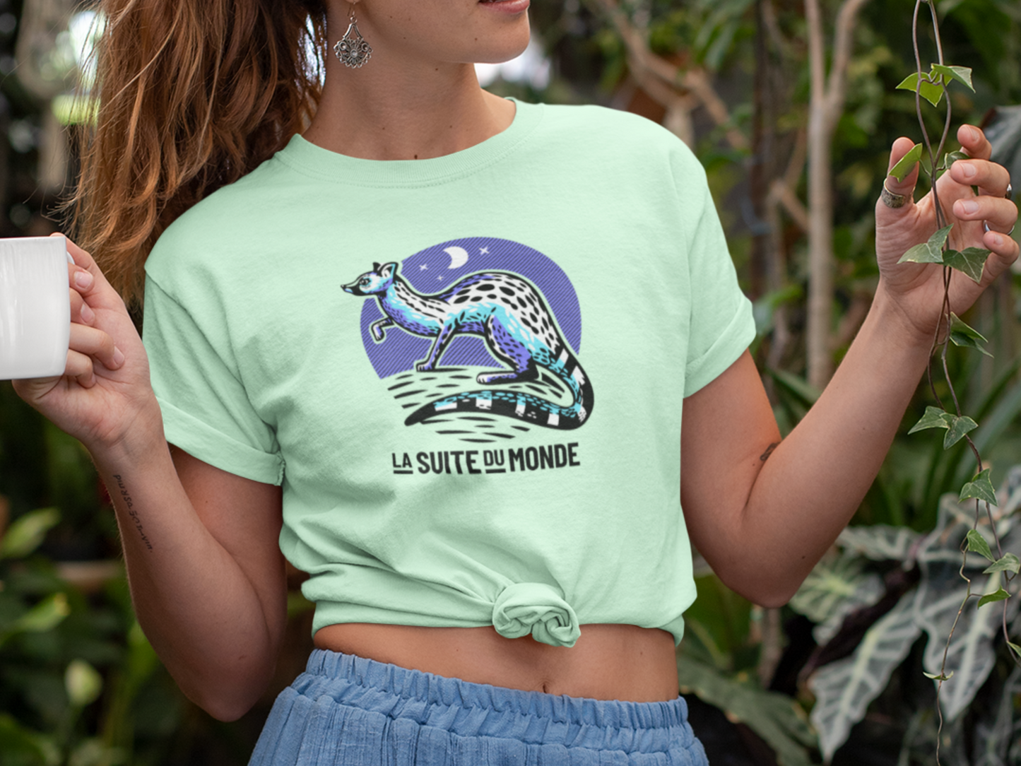 T-shirt #02 | " La genette étoilée "