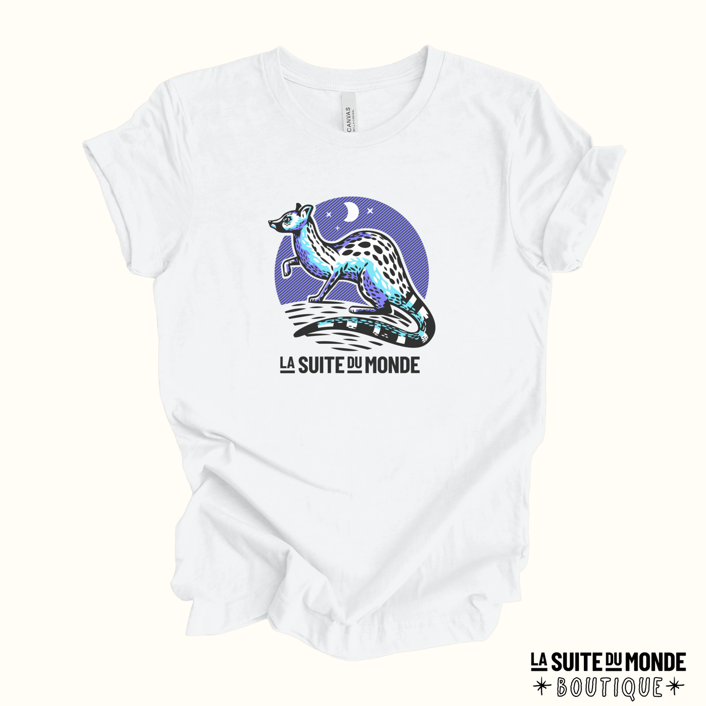 T-shirt #02 | " La genette étoilée "