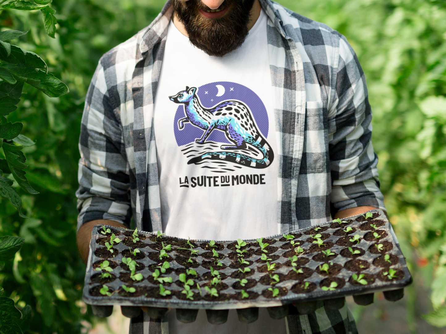 T-shirt #02 | " La genette étoilée "